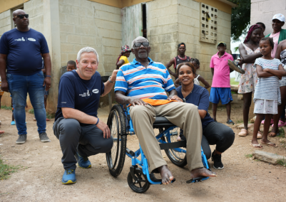 Invacare supporting Free Wheelchair Mission