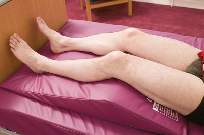 Reduces pressure on the heels