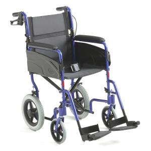 Manual wheelchair Invacare Alu Lite blue frame