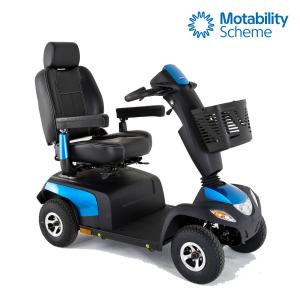 Orion Pro with Motability logo